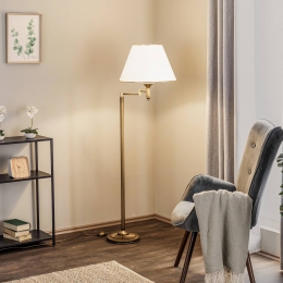 JupiterVloerlampBirminghamgepatineerdmetscharnier