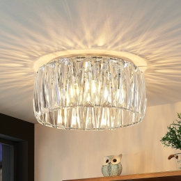 LindbyplafondlampSofiatransparantacryl46cm