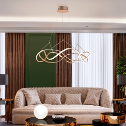 SchullerValenciaLEDhanglampMollyafstandbediening80cm