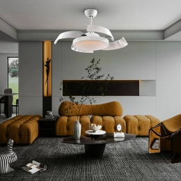 SchullerValenciaPlafondventilatorEnzometLEDdimbaarCCTwit