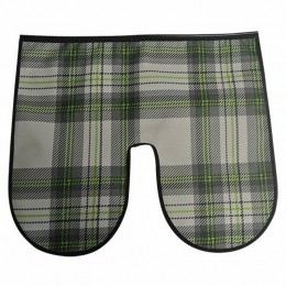 WindschermFlapGreenWhiteBlack