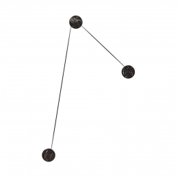 kdlnLEDwandlampAzoudriedeligzwartmarmer