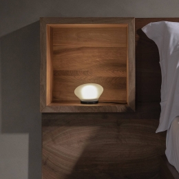 KarmanAguaLEDtafellamp13cmglasfrosted