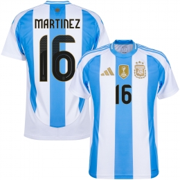 ArgentiniShirtThuis2024-2025Martinez16-L