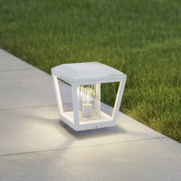 LucandeSokkellampDuniawitmetaal24cmE27IP54