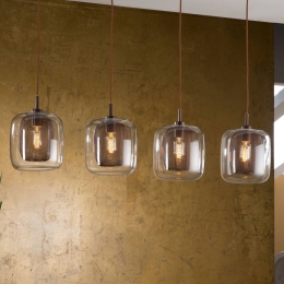 SchullerValenciaHanglampFox4-lampsdubbelekappenglas