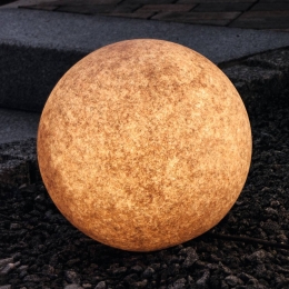 HeitronicLichtgevendedecoratiebolMundan30cmterracotta