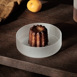 fermLIVINGRippleserveerschaalwit122cmsetvan4