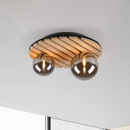 JUSTLIGHTGmbHJUSTLIGHTGroeneStikaplafondlamprond2-lampshout