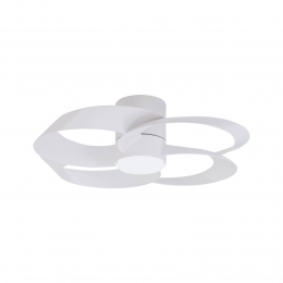 MantraIluminacinLEDplafondventilatorRosewitDC-motorstil65cmCCT