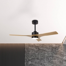 MantraIluminacinLEDplafondventilatorThaihoutDC-motorstil122cmCCT