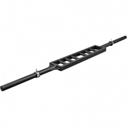 OlympischeSwissBar-MultiGrip-Halterstang-StaalInclusief-50mm-Zwart-GorillaSports