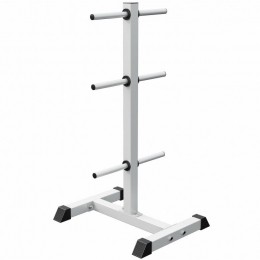 Schijvenstandaard-3031mm-Gewichtenrek-Halterrek-Opbergrek-Wit-GorillaSports