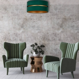 DuollaPlafondlampDuogroengoud60cm1-lamp