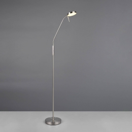 RealityLeuchtenLEDoplaadbarevloerlampMorenomatnikkelCCTdimbaar