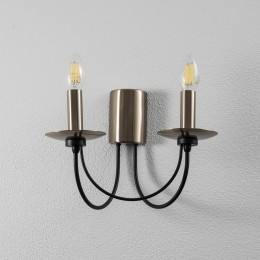 LuceaWandlampDofaantiekmessingzwart2-lamps
