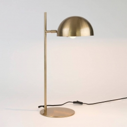 HollnderMirotafellampgoudkleurighoogte58cmijzermessing