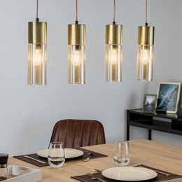 GloboHanglampAnnika4-lampsmessingmat