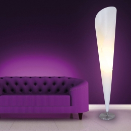 NveFraaivormgegevenvloerlampTulipwit