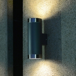 GLHandelsGmbHBuitenwandlamp400157updownvanroestvrijstaal