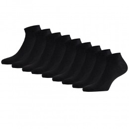 ApolloSneakersokkenBasicBambooZwart9-pack-4346