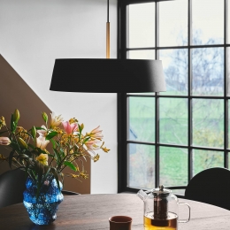 NordluxHanglampClasi45inzwartmetdiffusor