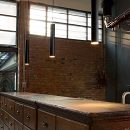 IdealluxIdealLuxLEDhanglampLook6cmzwartmetaal