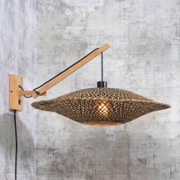 GoodMojoGoodampMojoBaliwandlamp1armNatur60x15cm