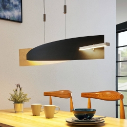 LucandeLEDhanglampMarija101cmzwartdimbaar