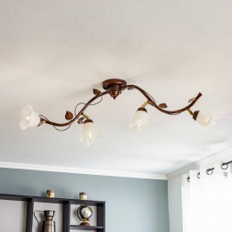 LamkurPlafondlampSienaFlorentijnsestijlgebogen4-lamps