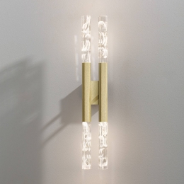 OLEVShinePlumageLEDwandlampmessing2700K