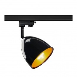 SLVSpotParaCone14voor3-fasenrailsysteemzwart