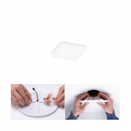 PaulmannVelunaLEDinbouwlamp4000K75x75