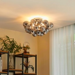 LucandeplafondlampDiborahrookgrijsglas50cmG9