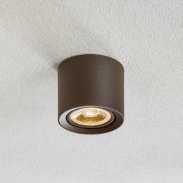 LucideLEDplafondlampFedlervanDimenaarWarmzwart