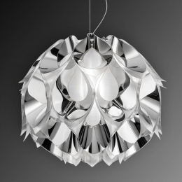 SlampFlora-design-hanglampzilver50cm