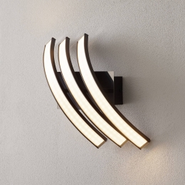 DomiluceLEDwandlampLargo3-lampszwart