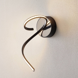 DomiluceLEDwandlampLungometmoderndesignzwart