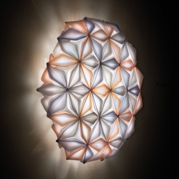 SlampLaVieLplafondlampbreedte71cmbarnsteen