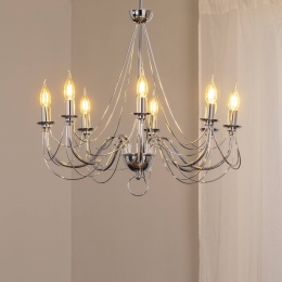 DomiluceKroonluchterretro8-lamps75cmchroom