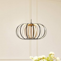 LucandeLEDhanglampBirger39cmzwartgoud
