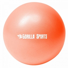 MiniPilatesBal-Fitnessbal-28cm-Oranje-GorillaSports