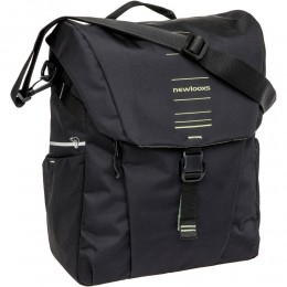 EnkeleFietstasVigoSingle185LZwartGroen