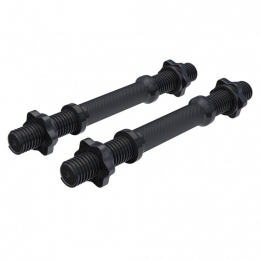 Dumbbellstangen-Setvan2-35cm-inclSchroefsluitingen-Zwart-GorillaSports