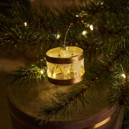 SiriusDecoratievehangerEllymetLED7cmgoud