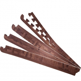 Donkerehoutlook-8EindstukkenvoorvloerBeschermingsmatten-Puzzelmat-GorillaSports