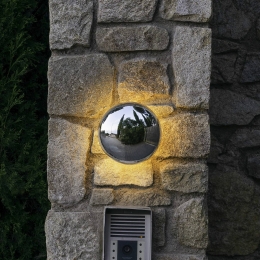 MARSETBabilaLEDbuitenwandlamp28cmroestvrijstaal