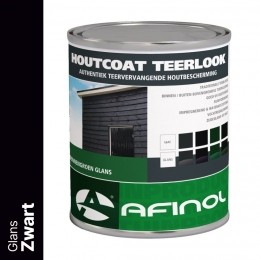 AfinolHoutcoatTeerlookGlansZwart750ml