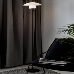 NordluxVloerlampVeronaframezwartkapopaal