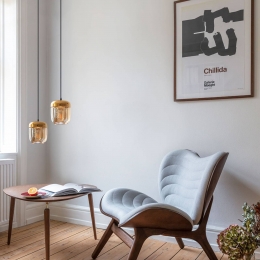 UMAGEAcornhanglamp2lampjeaardewerkstaal